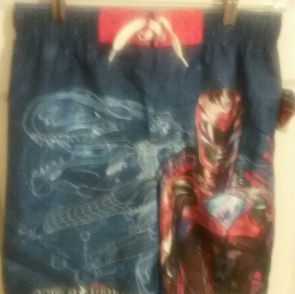 power ranger swim trunks